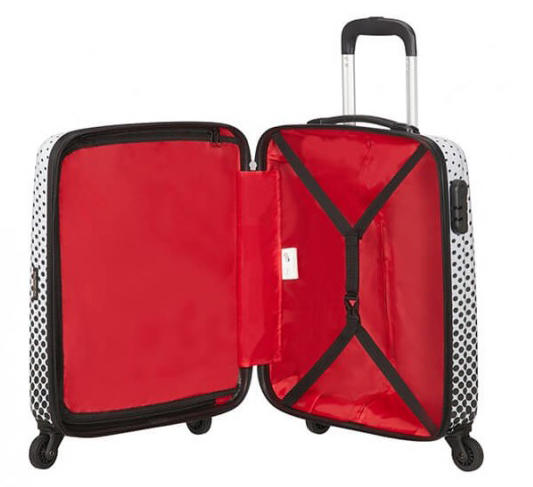 Trolley DISNEY LEGENDS, Handgep&auml;ck MICKEY-MAUS-POLKA-PUNKT - Handgep&auml;ck