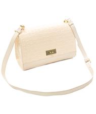 POLLINI Heritage Vernice Convertible Handtasche, Schultergurt Nackt - Damentaschen - 2