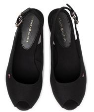 TOMMY HILFIGER ELBA Keilsandalen SCHWARZ - Damenschuhe - 4