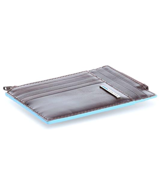 BLUE SQUARE Ledergeldb&ouml;rse mit RFID MAHAGONI - Brieftaschen Herren
