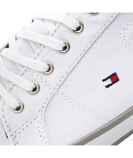 TOMMY HILFIGER  ARLOW Stoffturnschuhe Wei&szlig; - Herrenschuhe - 4