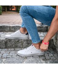TOMMY HILFIGER  ARLOW Stoffturnschuhe Wei&szlig; - Herrenschuhe - 8