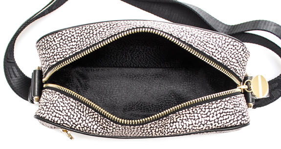 ECO Mini-Kameratasche OP / NATUR / SCHWARZ - Damentaschen