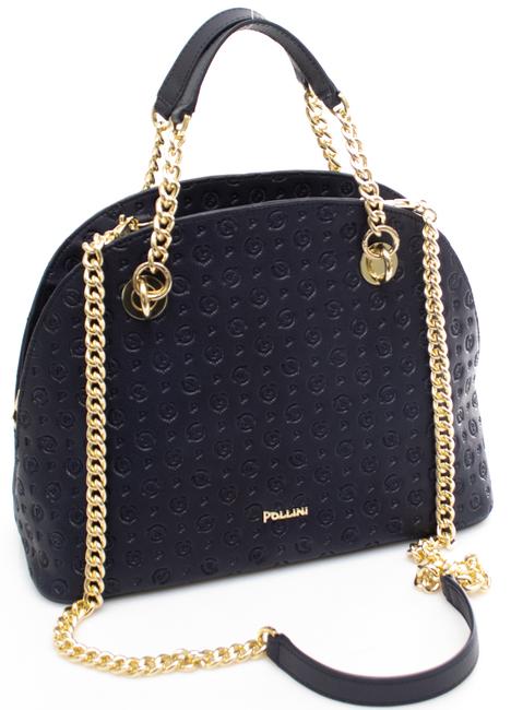 Heritage Embossed Handtasche, mit Schulterriemen Blau - Damentaschen