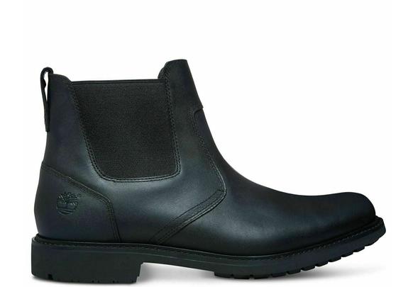  STORMBUCKS Stiefeletten aus Leder SCHWARZ - Herrenschuhe