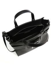 ARMANI EXCHANGE SUSIE Mini-Handtasche mit Schultergurt Schwarz - Damentaschen - 5