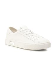 ARMANI EXCHANGE  Lederturnschuhe f&uuml;r damen WEISS WEISS - Damenschuhe - 3