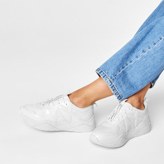 A|X Klobige Turnschuhe OP WEISS - Damenschuhe