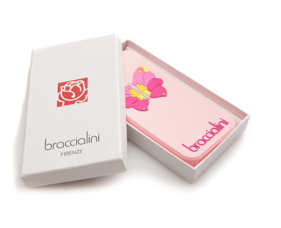 Cover  Schmetterling F&uuml;r iPhone4 Schwarz - Tablettmappe &amp; Organizer