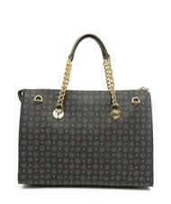 POLLINI Heritage Classic Handshopper, mit Schulterriemen schwarze Bronze - Damentaschen - 3
