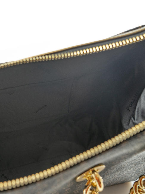 Heritage Classic Handshopper, mit Schulterriemen schwarze Bronze - Damentaschen