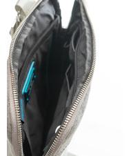 PIQUADRO B&uuml;rste AKI aus, iPad-Port grau2 - Umh&auml;ngetaschen Herren - 3