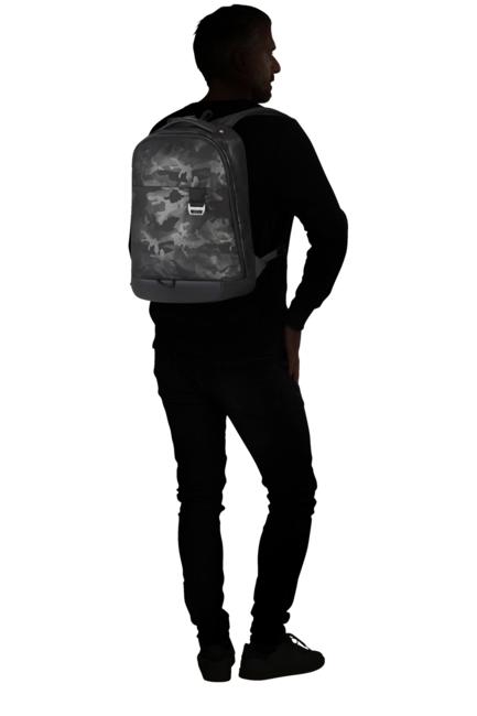  MIDTOWN S 14 "Laptop-Rucksack camo / grau - PC-Rucks&auml;cke