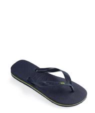 HAVAIANAS  BRASILIEN-LOGO-Flip-Flops Navy blau - Schuhe Unisex - 2