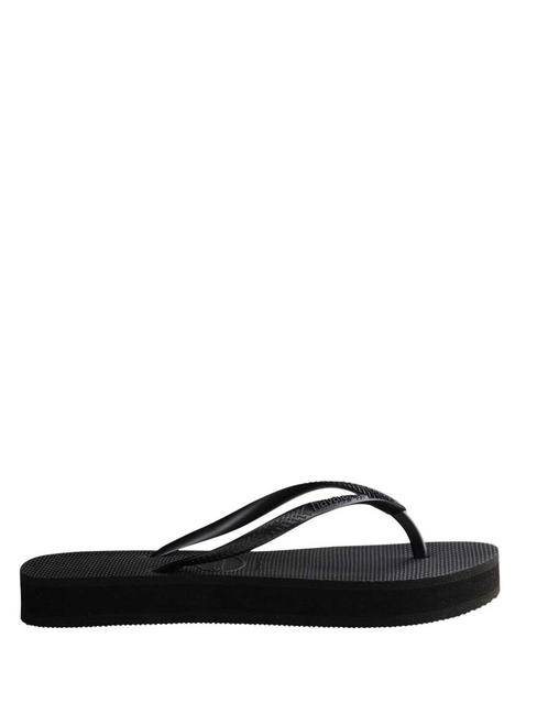 SLIM FLATFORM SLIM FLATFORM Damen-Flip-Flops SCHWARZ - Damenschuhe