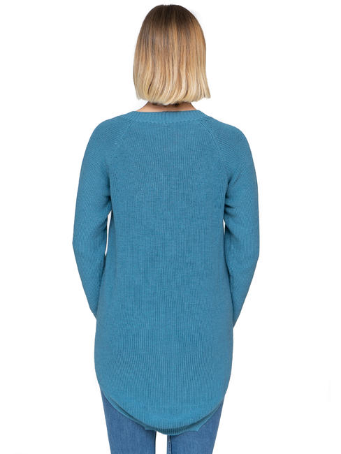  Asymmetrische Strickjacke ZUCKERPAPIER - Damenpullover