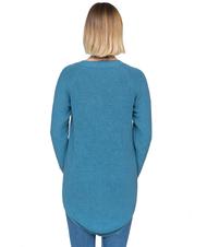 MANILA GRACE  Asymmetrische Strickjacke - Damenpullover