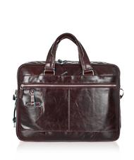 PIQUADRO Ordner BLUE SQUARE, aus Leder, 14 "PC-Halter MAHAGONI - Arbeitstaschen - 3