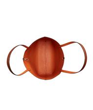 RALPH LAUREN MERRIMACK MERRIMACK Wendbarer Schulter-Shopper LAUREN HELLBRAUN / ORANGE - Damentaschen - 6