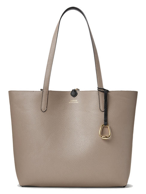 MERRIMACK MERRIMACK Wendbarer Schulter-Shopper schwarz / taupe - Damentaschen