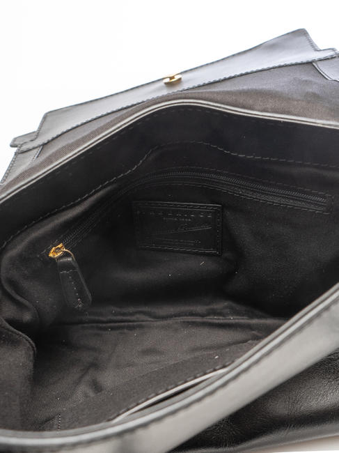 VIGNA  Umh&auml;ngetasche aus Leder Schwarzes Gold - Damentaschen