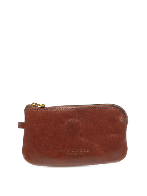 STORY Schl&uuml;sselanh&auml;nger mit Lederetui BRAUN - Schl&uuml;sselanh&auml;nger und Schl&uuml;sseletuis