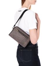 BORBONESE ECO Mini-Kameratasche OP / NATUR / SCHWARZ - Damentaschen - 5