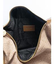 BORBONESE LUNA M Schultertasche beiger Meer - Damentaschen - 4