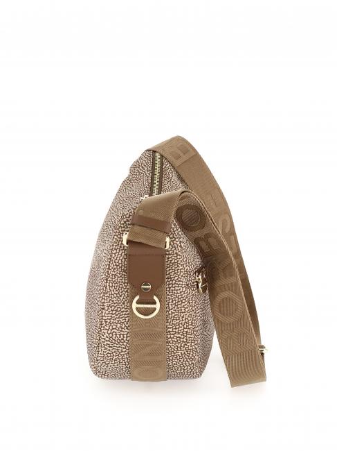 LUNA S Tasche mit Schultergurt beiger Meer - Damentaschen