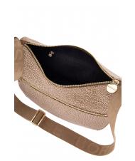 BORBONESE LUNA S Tasche mit Schultergurt beiger Meer - Damentaschen - 5