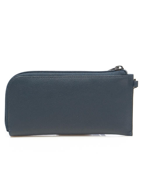 AKRON Smartphone-Geldb&ouml;rse / Clutch-Tasche Blau - Brieftaschen Damen