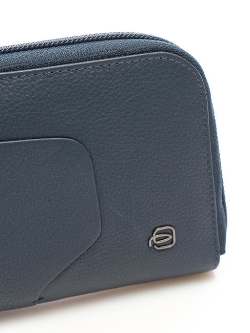 AKRON Smartphone-Geldb&ouml;rse / Clutch-Tasche Blau - Brieftaschen Damen