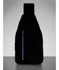 PIQUADRO brief 2 eine Schulter aus recyceltem Stoff - Umh&auml;ngetaschen Herren