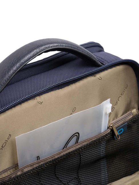 BRIEF 2 Laptop-Rucksack und iPad-Halter aus recyceltem Stoff Blau - PC-Rucks&auml;cke