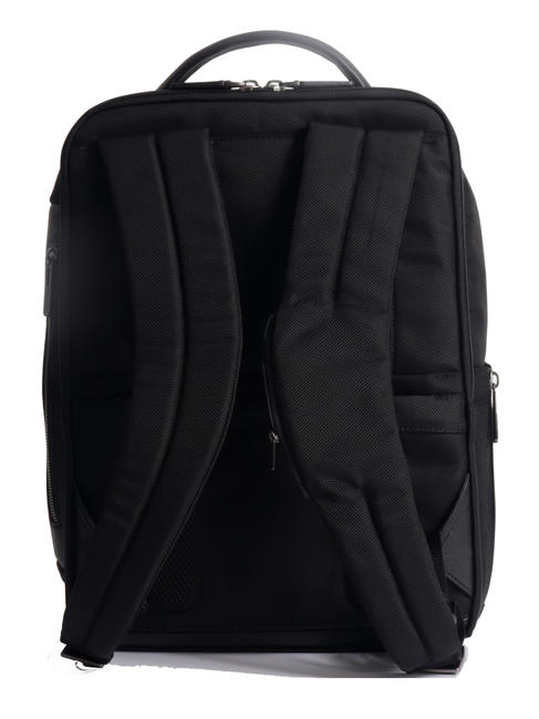 BRIEF 2 Laptop-Rucksack und iPad-Halter aus recyceltem Stoff Schwarz - PC-Rucks&auml;cke
