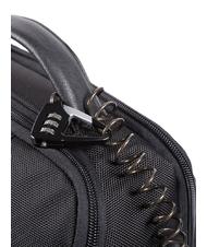 PIQUADRO BRIEF 2 Laptop-Rucksack und iPad-Halter aus recyceltem Stoff Schwarz - PC-Rucks&auml;cke - 5