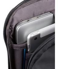 PIQUADRO BRIEF 2 Laptop-Rucksack und iPad-Halter aus recyceltem Stoff Schwarz - PC-Rucks&auml;cke - 6