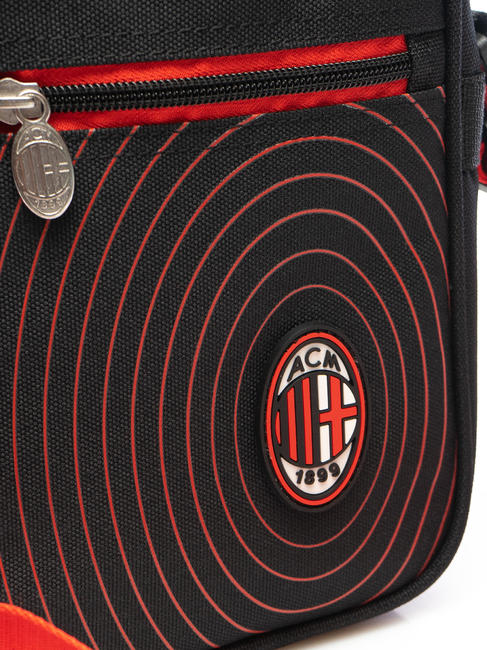 AC MILAN Mini-Tasche Schwarz - Umh&auml;ngetaschen Herren