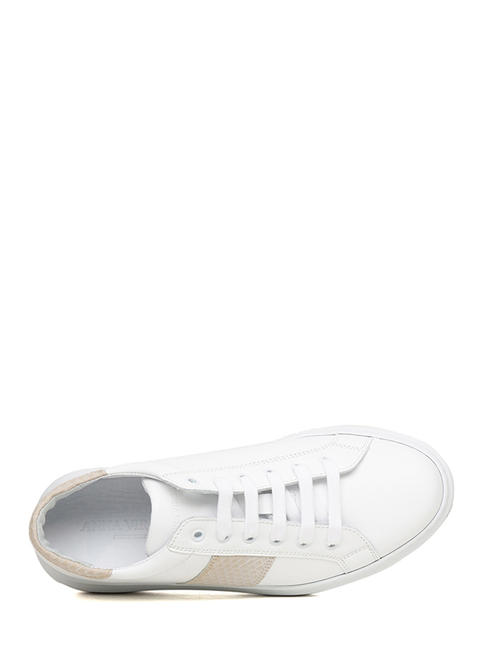 GISA Turnschuhe aus Leder Multi / Vanille - Damenschuhe