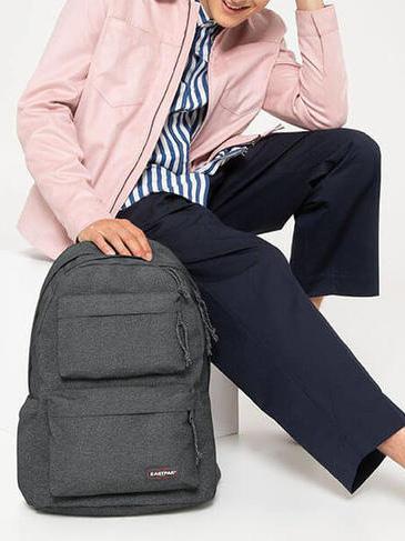 PADDED DOUBLE 13,3 "PC-Rucksack SchwarzDenim - Rucks&auml;cke f&uuml;r Schule &amp; Freizeit