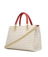 POLLINI Heritage Classic Handtasche, mit Schultergurt elfenbein / lack - Damentaschen - 3