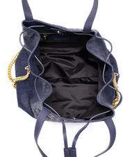 POLLINI HERITAGE EMBOSSED Handtasche Blau - Damentaschen - 5