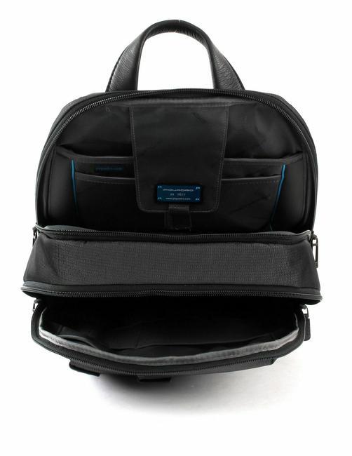 P16 PC-Rucksack bis 14" CHEVRON / SCHWARZ - PC-Rucks&auml;cke