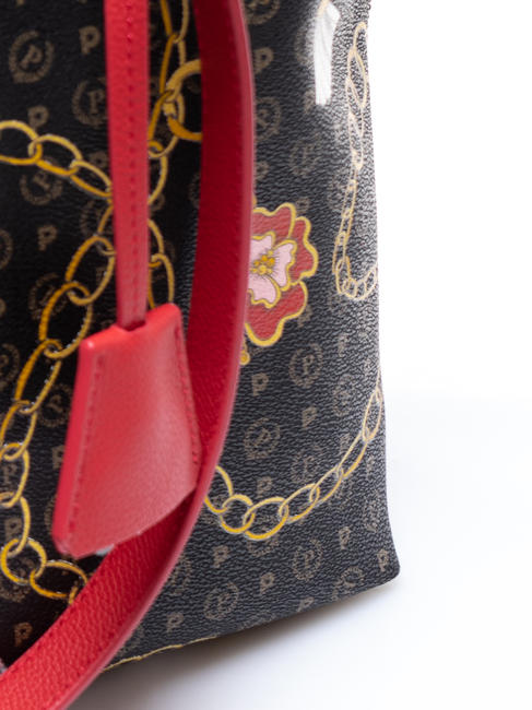 HERITAGE PREPPY CLUB Schulter-Shopper Schwarz - Damentaschen