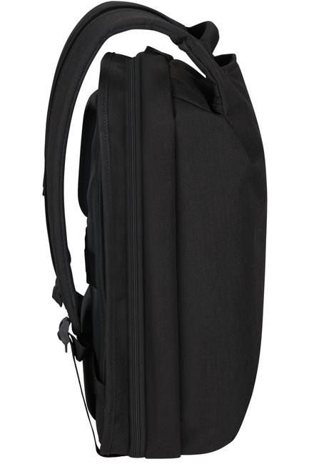 SECURIPACK 15,6 "Laptop-Rucksack SCHWARZER STAHL - PC-Rucks&auml;cke