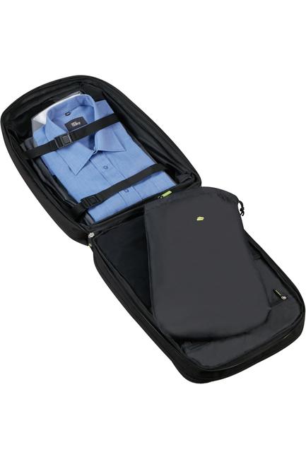 SECURIPACK 15,6 "Laptop-Rucksack SCHWARZER STAHL - PC-Rucks&auml;cke