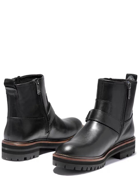 LONDON SQUARE Biker-Stiefel PECHSCHWARZ - Damenschuhe