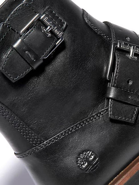 LONDON SQUARE Biker-Stiefel PECHSCHWARZ - Damenschuhe