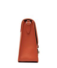 FURLA METROPOLIS S Mini-Umh&auml;ngetasche aus Leder Mandarine - Damentaschen - 4