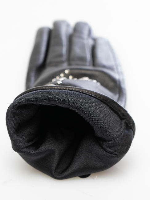 Handschuhmitborchie  Schwarz - Handschuhe